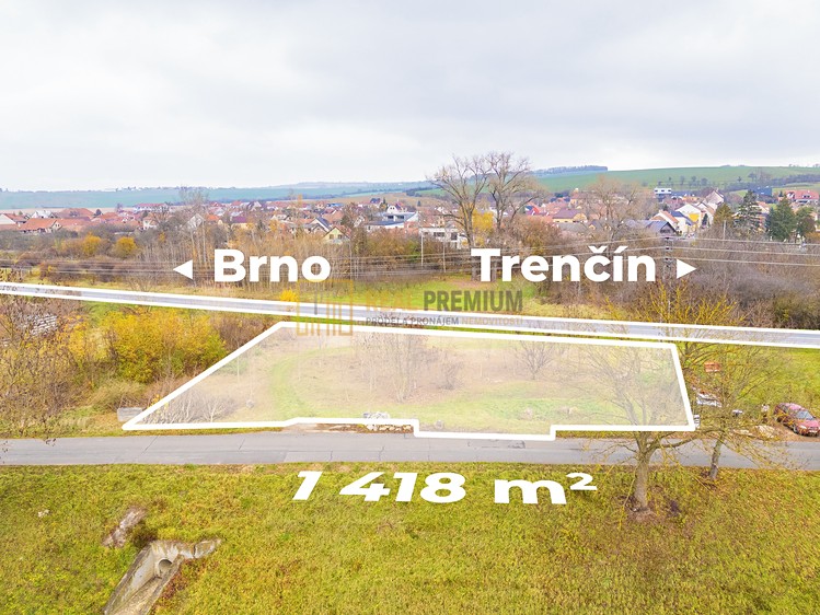 Prodej komerčního pozemku 1 418 m² - foto 1