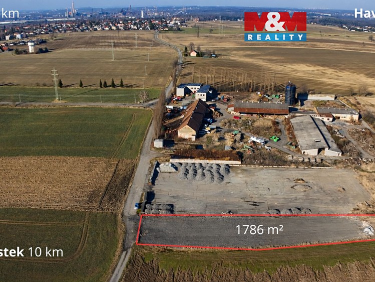 Pronájem pozemku 1 786 m² - foto 1