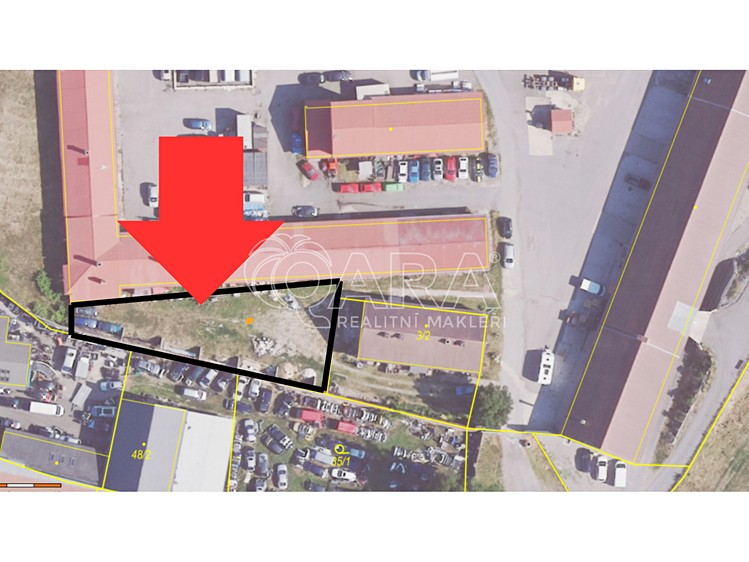Pronájem komerčního pozemku 750 m² - foto 1