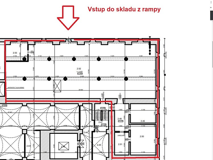 Pronájem skladového prostoru 408 m² - foto 2