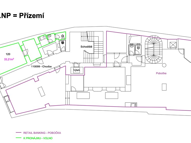 Pronájem obchodního prostoru 255 m² - foto 2