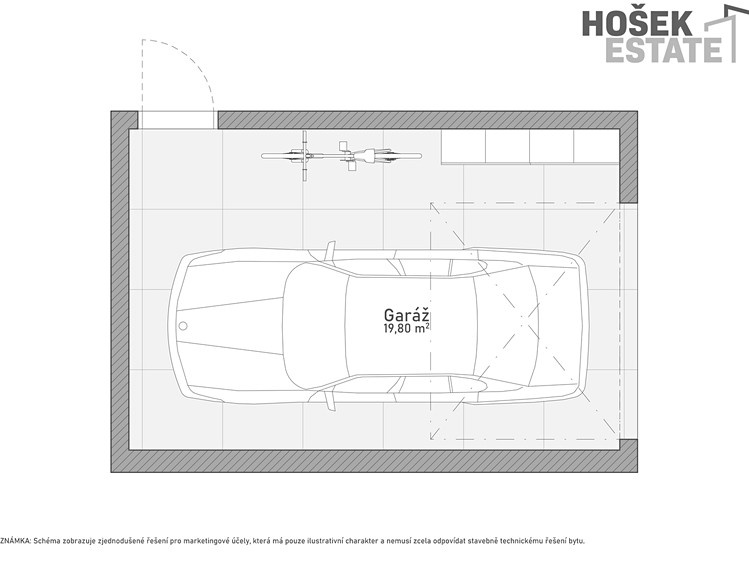 Dražba garáže 20 m² - foto 2