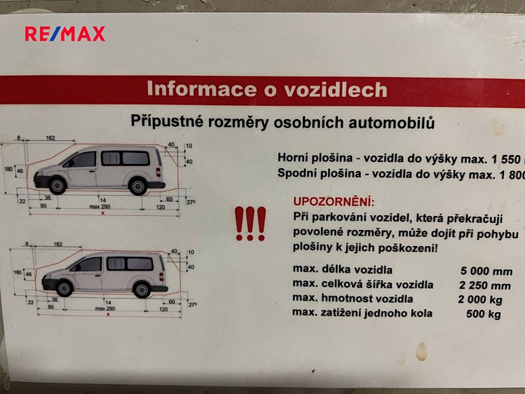 Pronájem garážového stání 18 m² - foto 4
