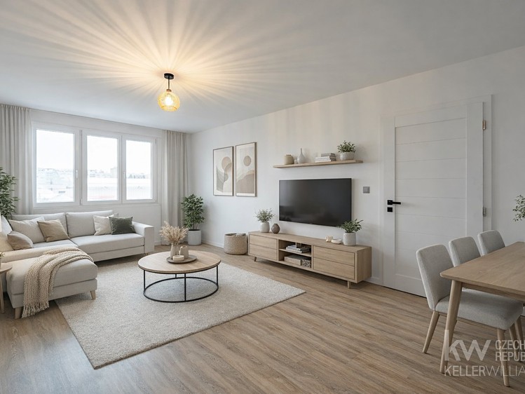 Prodej bytu 2+1 58 m² (Jednopodlažní) - foto 2