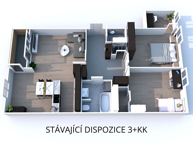 Prodej bytu 3+kk 92 m² - foto 4
