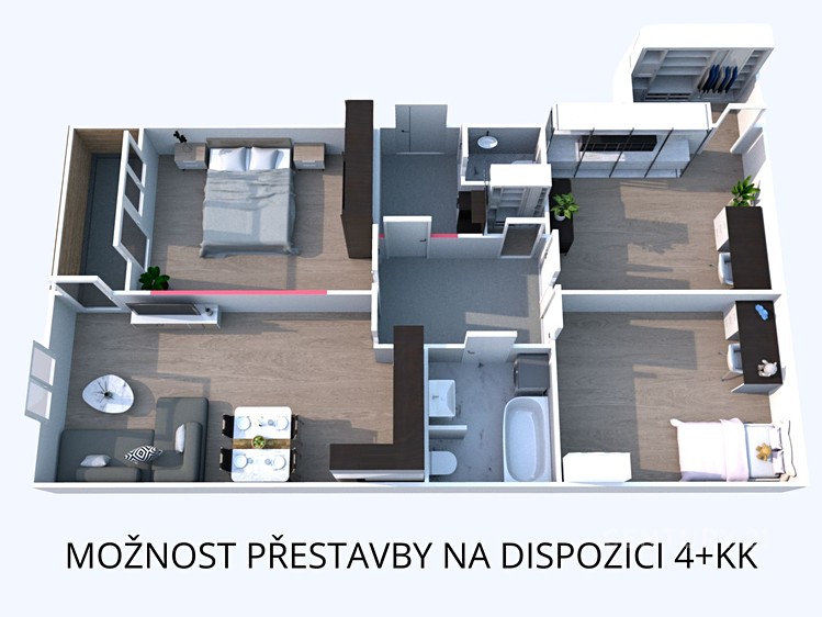 Prodej bytu 3+kk 92 m² - foto 5