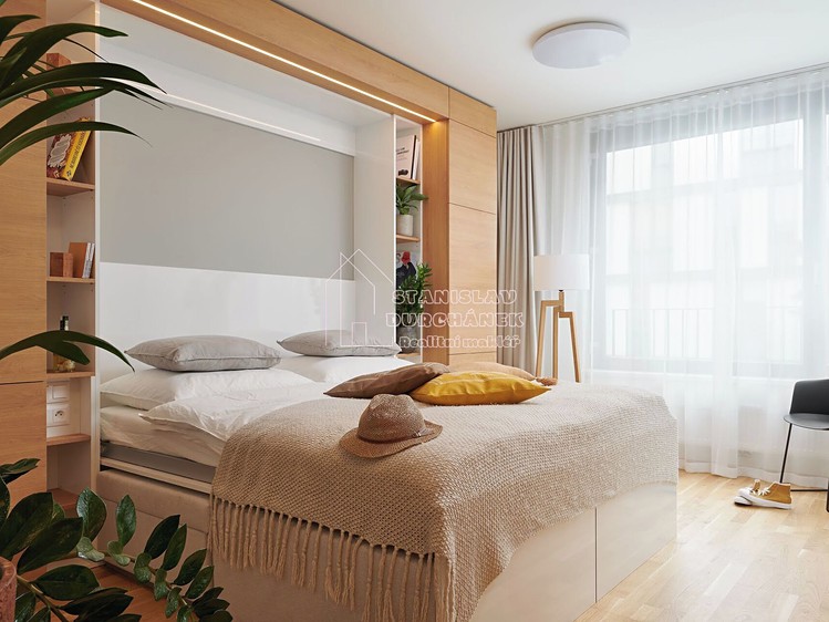 Pronájem bytu 1+kk 43 m² - foto 1