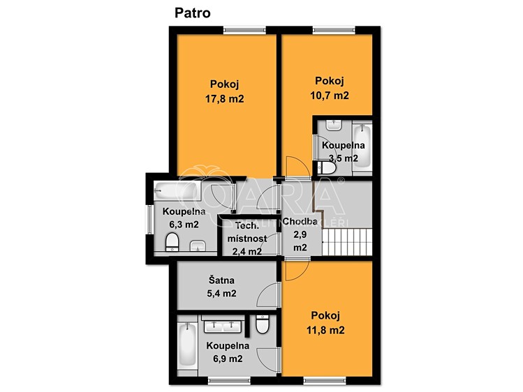 Prodej rodinného domu 199 m², pozemek 1 097 m² - foto 6