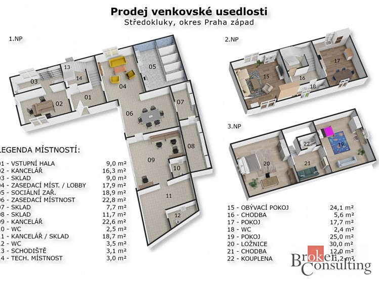 Prodej rodinného domu 579 m², pozemek 1 059 m² - foto 3