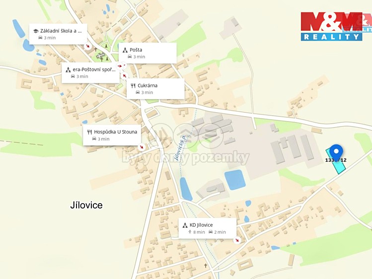 Prodej stavebního pozemku 5 328 m² - foto 6