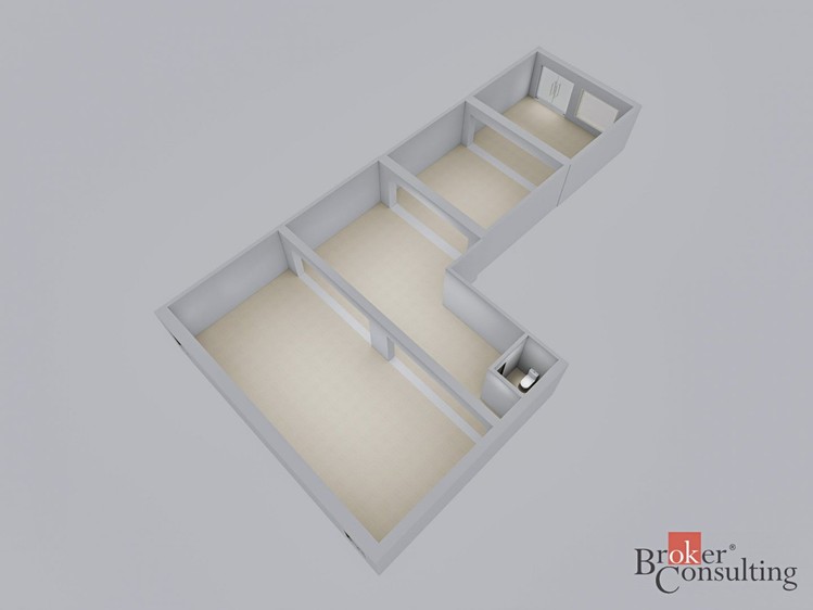 Pronájem kanceláře 190 m² - foto 3