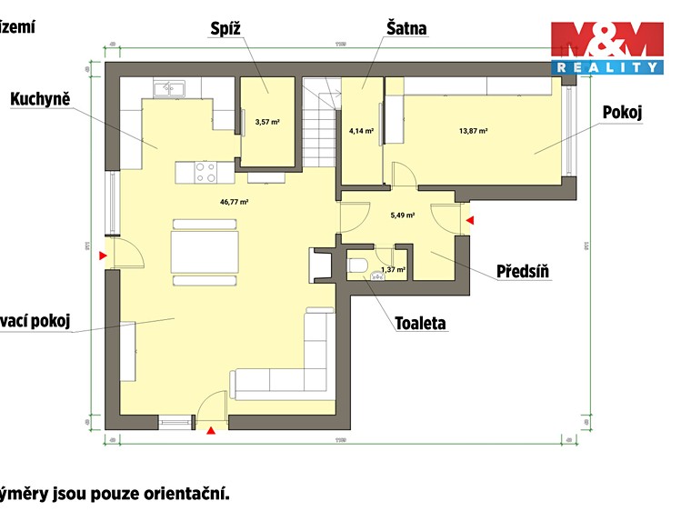 Prodej rodinného domu 176 m², pozemek 595 m² - foto 5