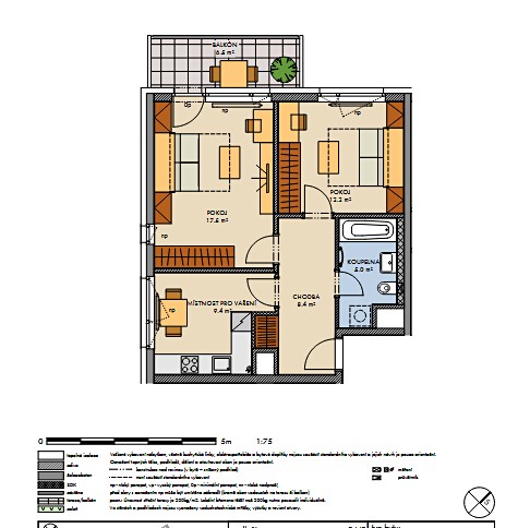 Prodej bytu 2+1 55 m² (Jednopodlažní) - foto 2