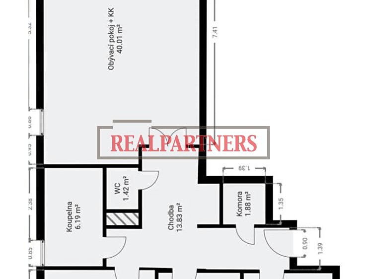 Prodej bytu 4+kk 99 m² - foto 2