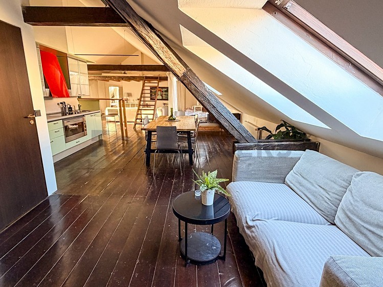 Pronájem půdního prostoru 100 m² - foto 1