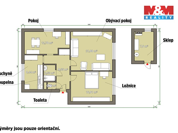 Prodej bytu 3+1 72 m² - foto 5