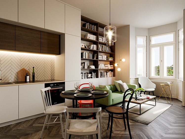 Pronájem bytu 2+kk 57 m² - foto 4