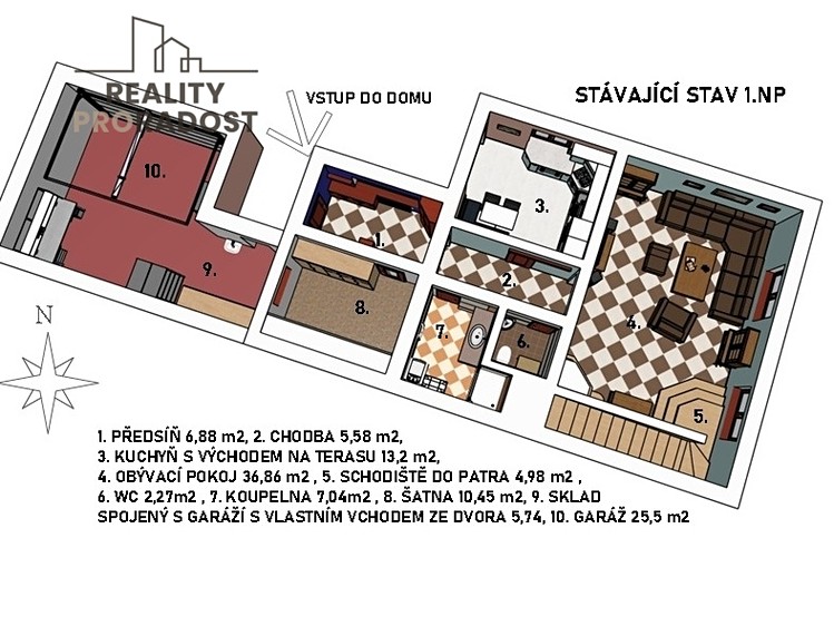 Prodej rodinného domu 208 m², pozemek 433 m² - foto 6