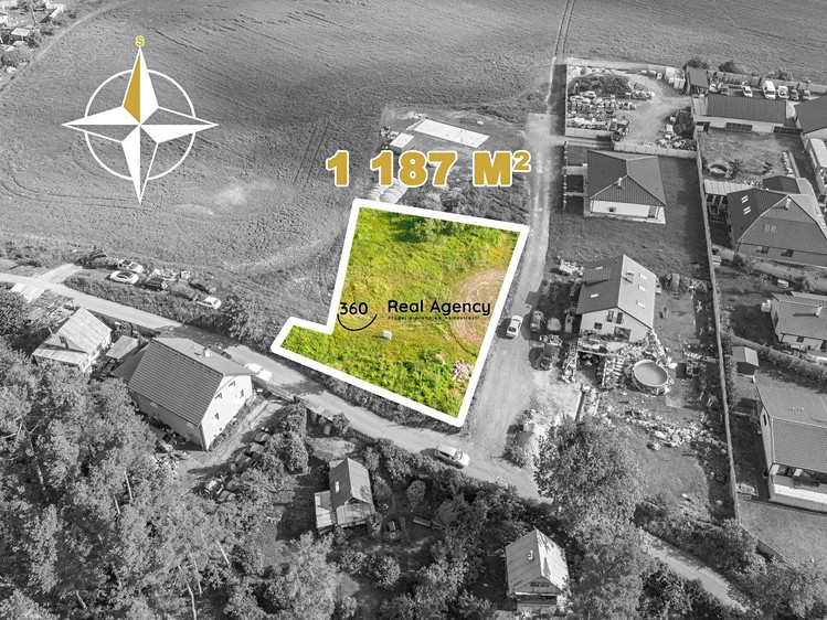 Prodej stavebního pozemku 1 187 m² - foto 5