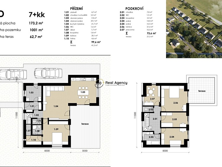 Prodej stavebního pozemku 1 001 m² - foto 3