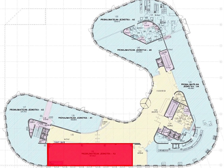Pronájem kanceláře 188 m² - foto 8