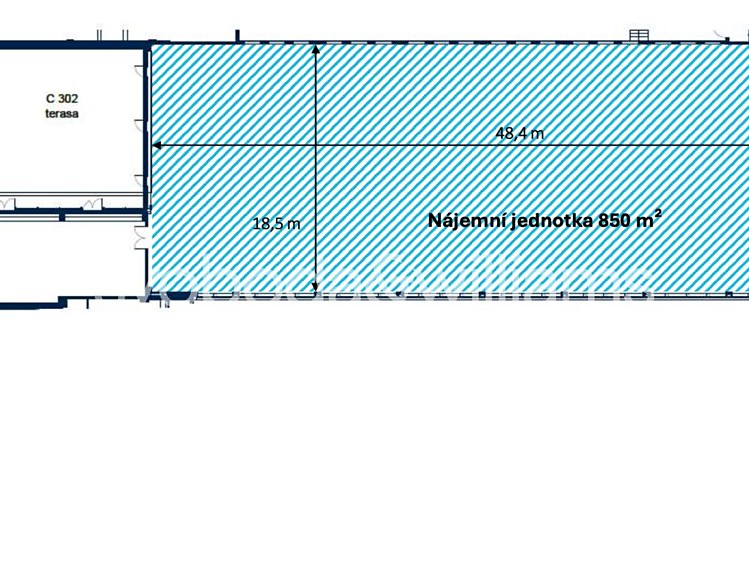 Pronájem kanceláře 800 m² - foto 6