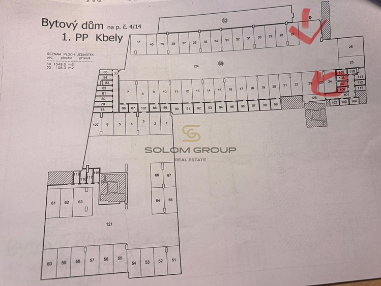 Prodej garážového stání 12 m² - foto 4
