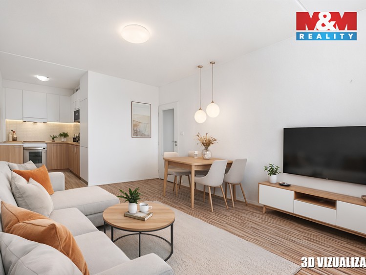 Prodej bytu 2+kk 42 m² - foto 3