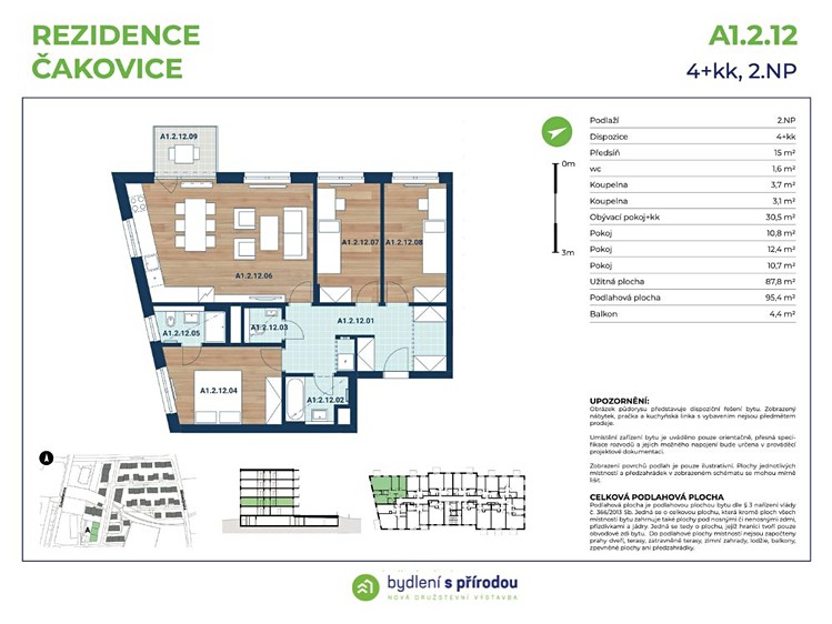 Prodej bytu 4+kk 88 m² (Jednopodlažní) - foto 5