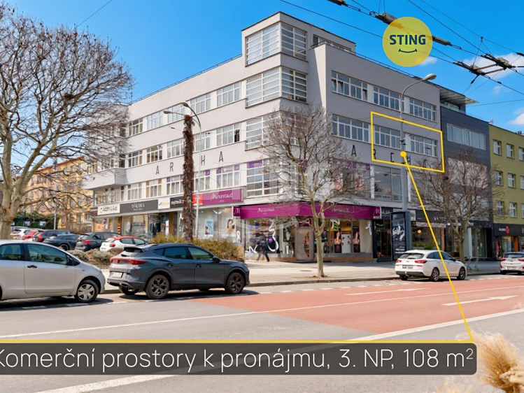 Pronájem kanceláře 108 m² - foto 1