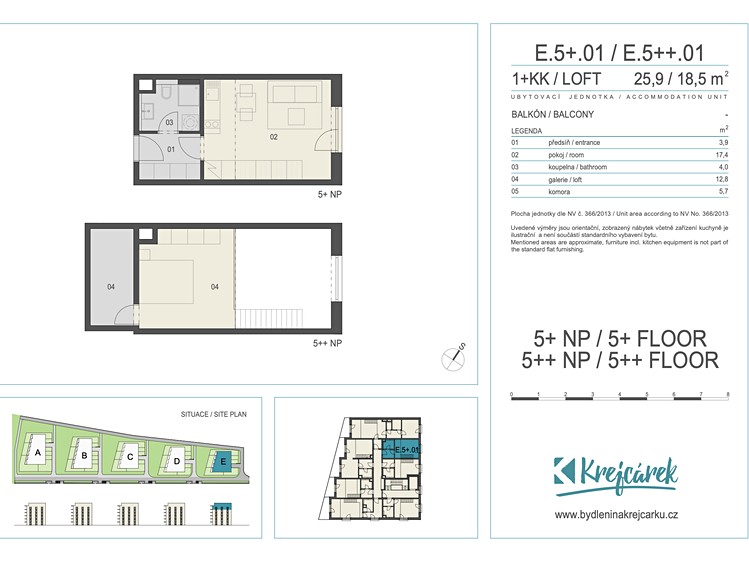Prodej bytu 1+kk 39 m² - foto 3