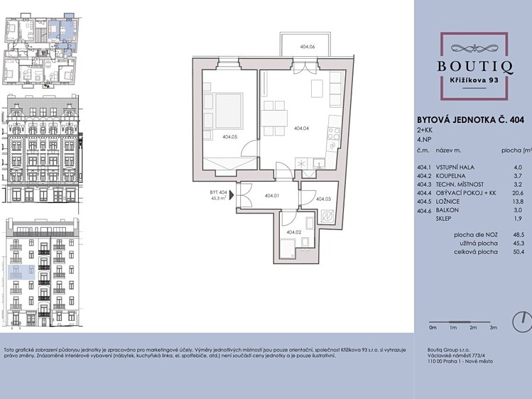 Prodej bytu 2+kk 49 m² - foto 8