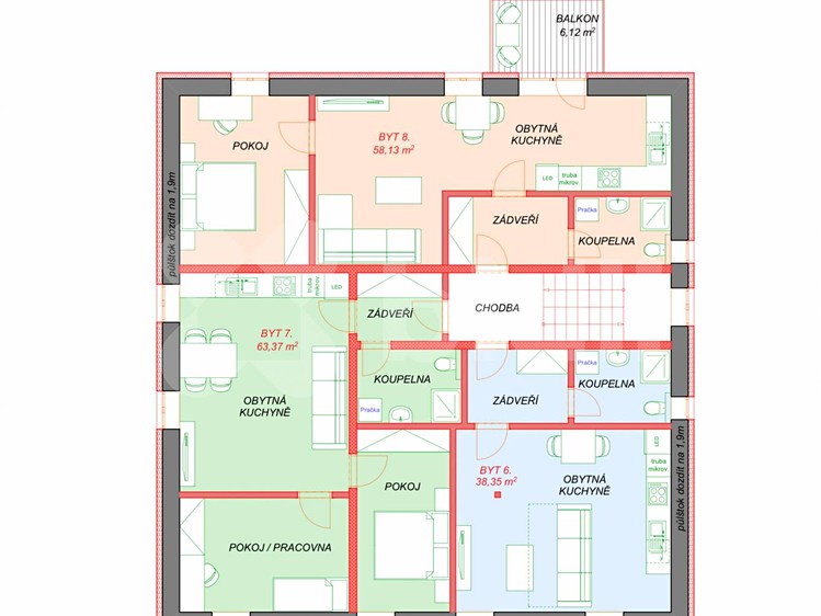 Prodej činžovního domu 474 m² - foto 5