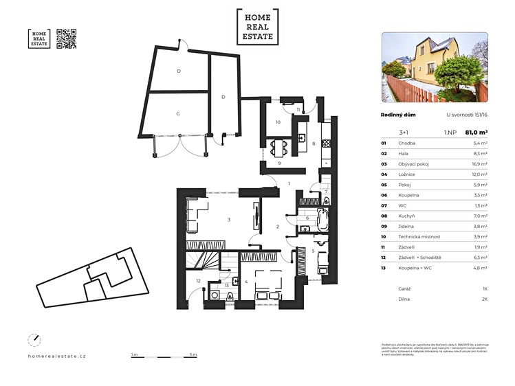 Prodej  rodinného domu 117 m², pozemek 483 m² - foto 3
