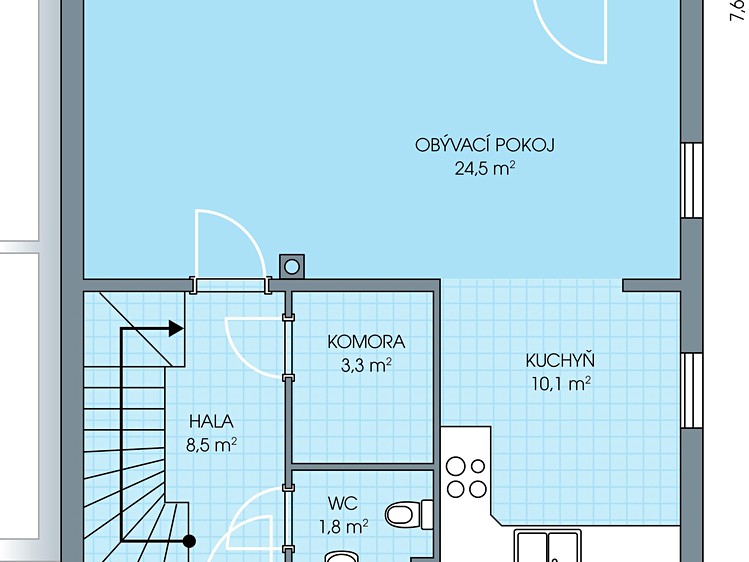 Prodej  rodinného domu 96 m², pozemek 280 m² - foto 4