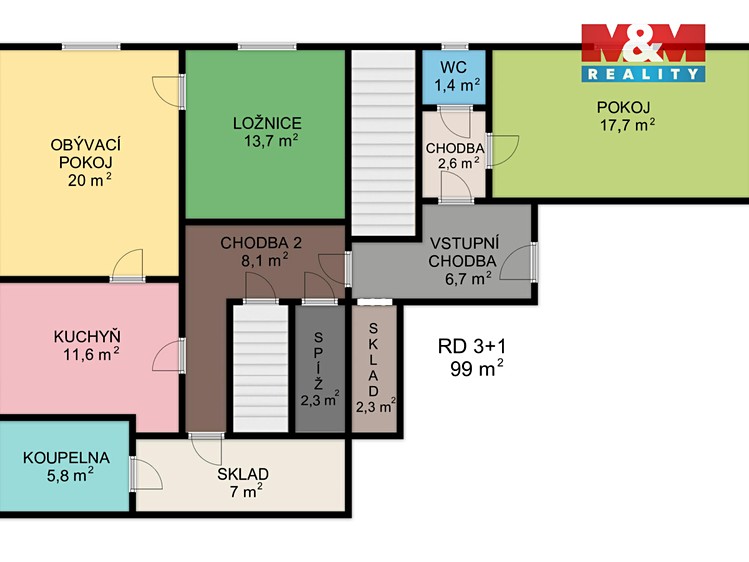 Prodej rodinného domu 120 m², pozemek 735 m² - foto 5