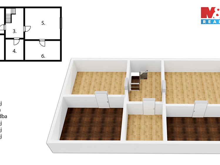 Prodej rodinného domu 190 m², pozemek 1 832 m² - foto 8