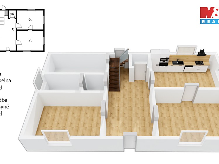 Prodej rodinného domu 190 m², pozemek 1 832 m² - foto 7