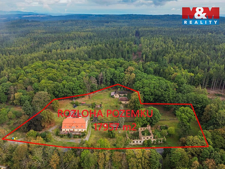 Prodej  chalupy 689 m², pozemek 17 957 m² - foto 3