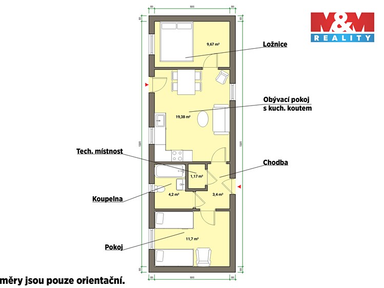 Prodej  rodinného domu 50 m², pozemek 586 m² - foto 4
