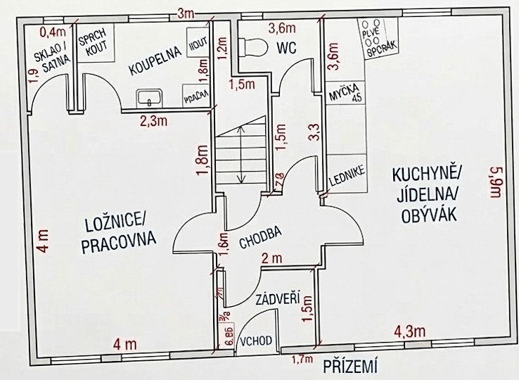 Pronájem rodinného domu 136 m², pozemek 584 m² - foto 5
