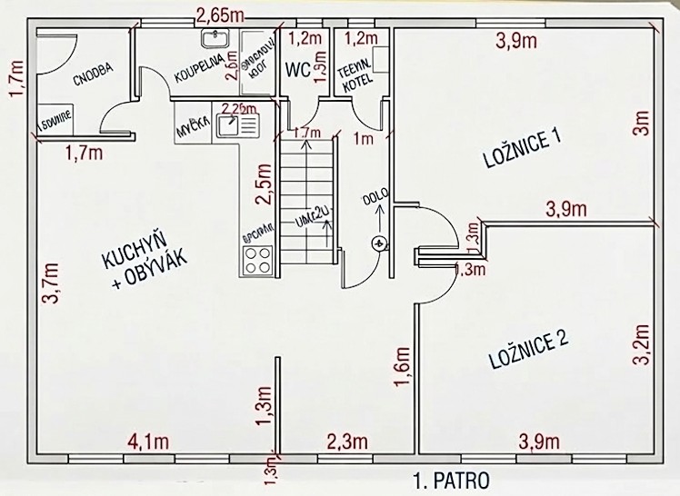 Pronájem rodinného domu 136 m², pozemek 584 m² - foto 6
