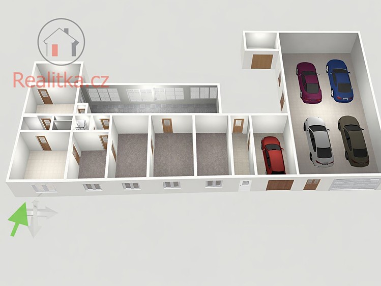 Pronájem rodinného domu 300 m², pozemek 700 m² - foto 3