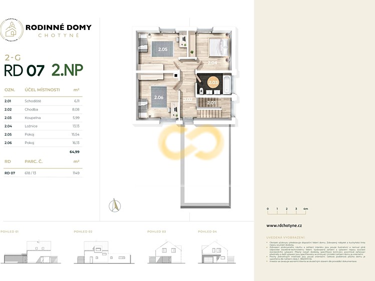 Pronájem rodinného domu 194 m², pozemek 1 149 m² - foto 5