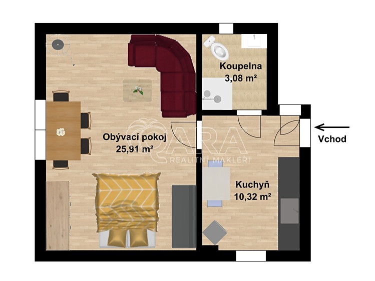 Pronájem rodinného domu 39 m², pozemek 200 m² - foto 6