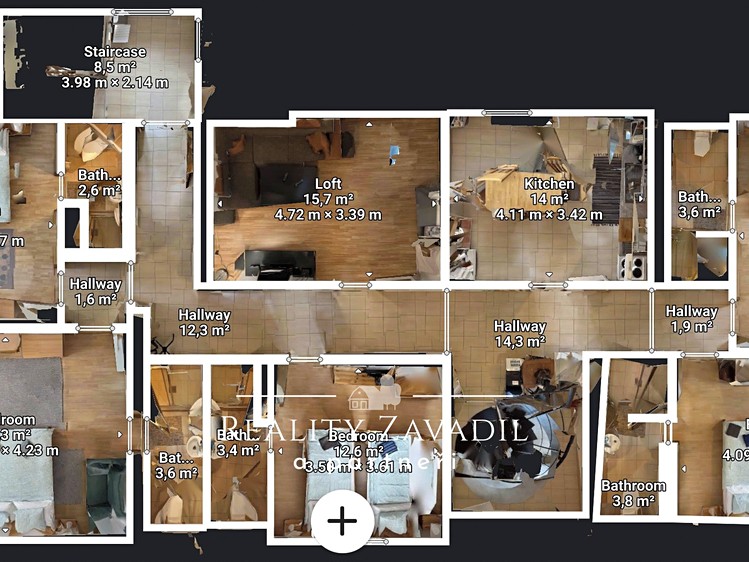 Prodej chaty 200 m², pozemek 1 244 m² - foto 8
