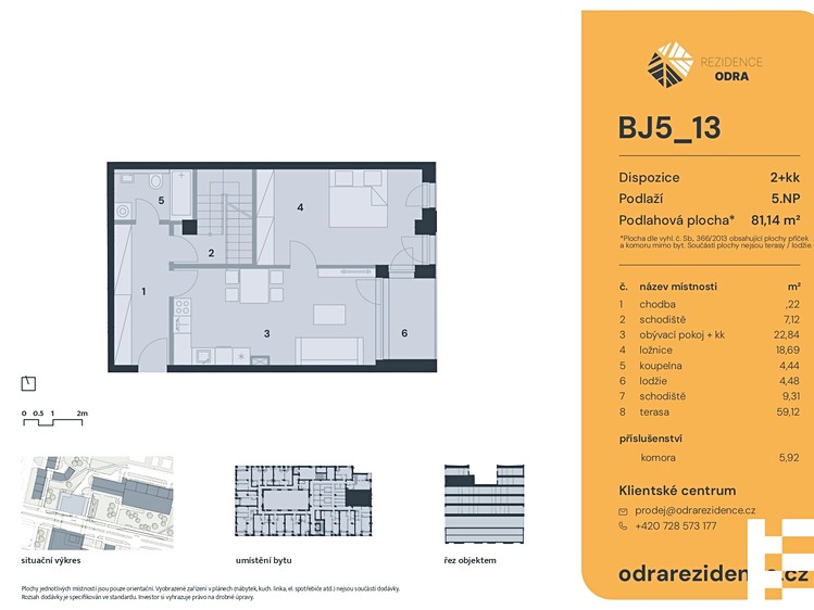 Prodej bytu 2+kk 81 m² - foto 4