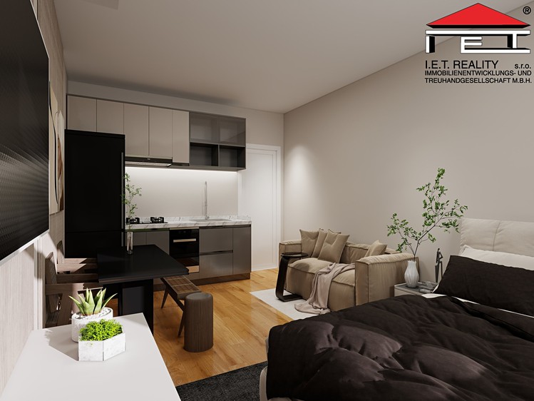 Prodej bytu 1+kk 40 m² - foto 1