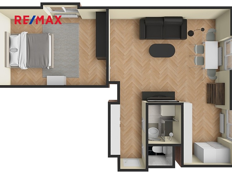 Prodej bytu 2+kk 52 m² (Jednopodlažní) - foto 3