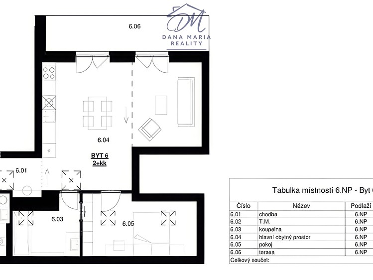 Prodej bytu 3+kk 70 m² - foto 8
